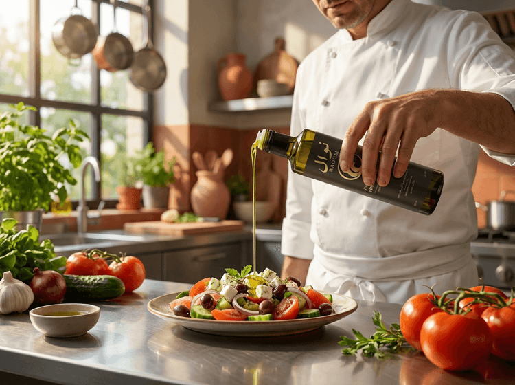 Geschmack freisetzen: Warum Köche das Kochen mit Olivenöl bevorzugen